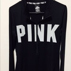 VS Pink Ultimate half zip